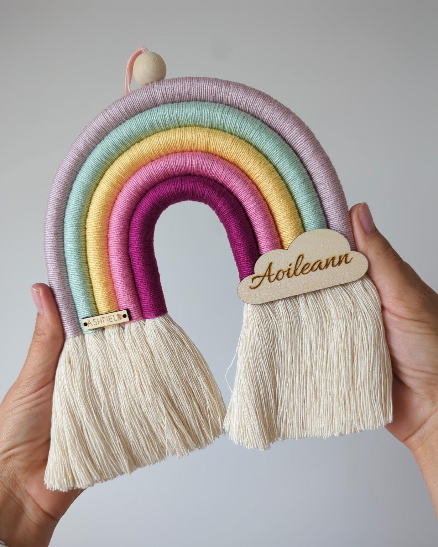 'Berry Kiss' Rainbow Wall Hanging