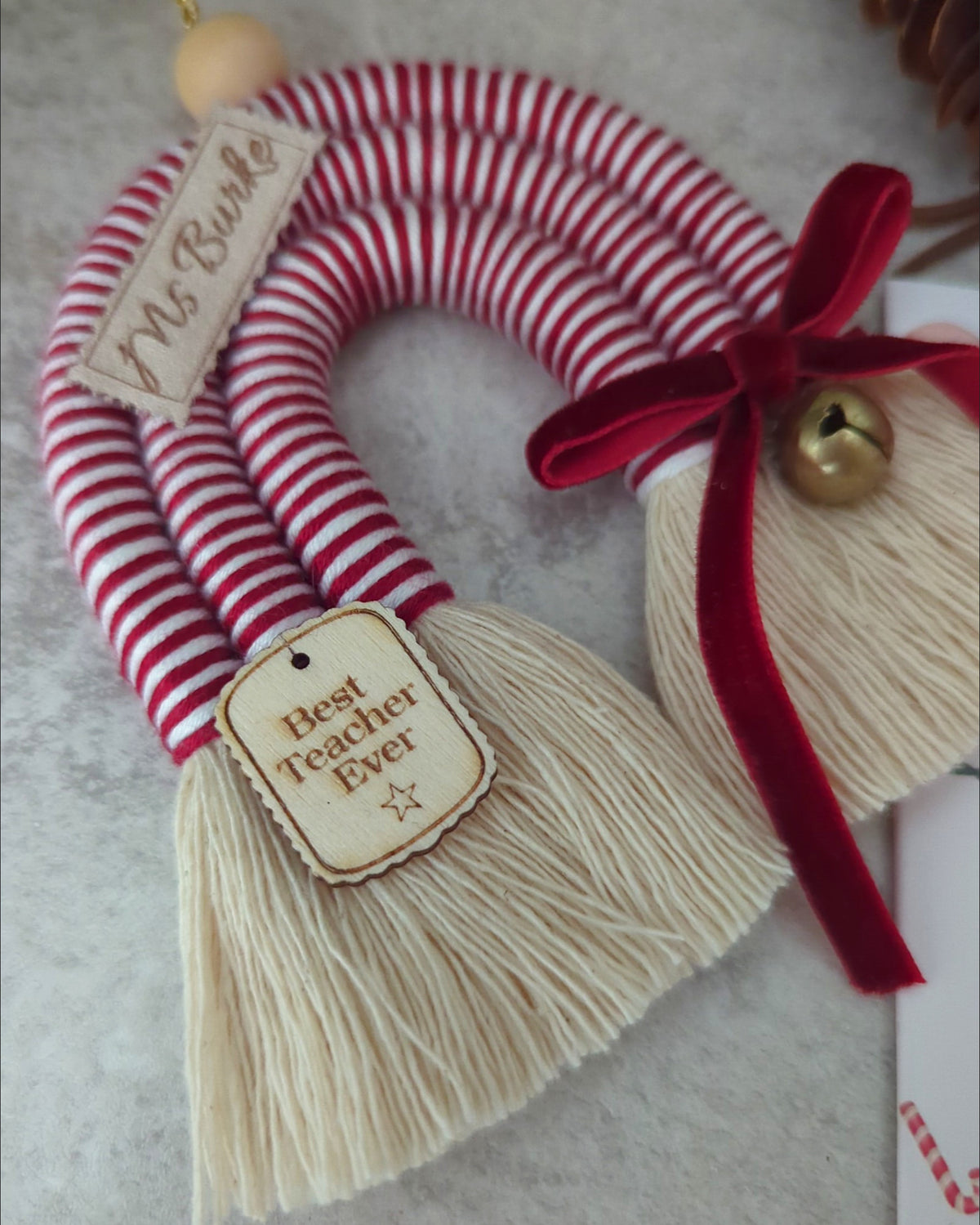 - LARGE RAINBOW ORNAMENT - 🦌 Personalised
