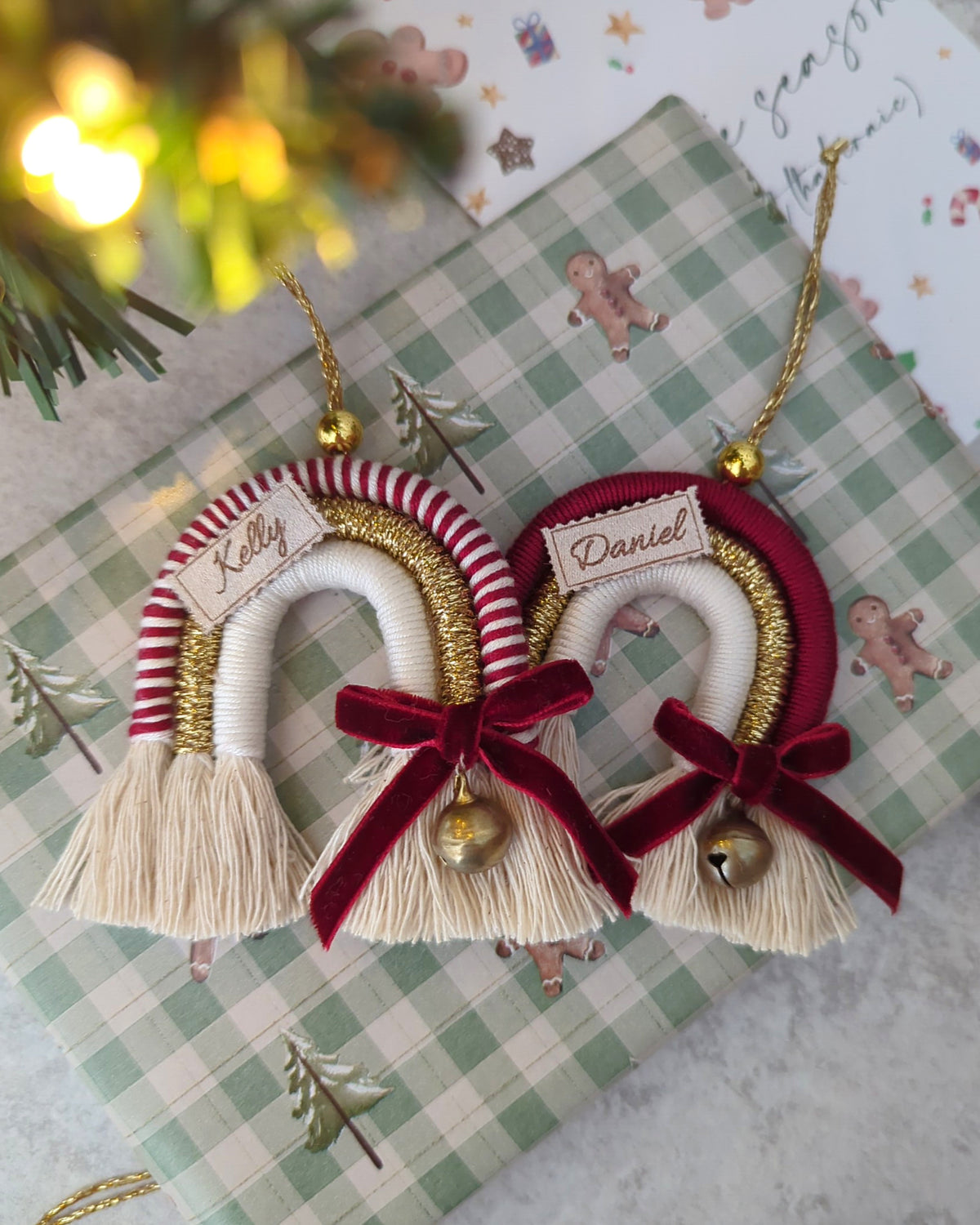 - MINI RAINBOW ORNAMENT -  🎄Personalised