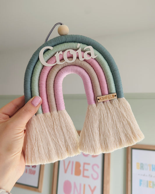 "Willow" Rainbow Wall Hanging