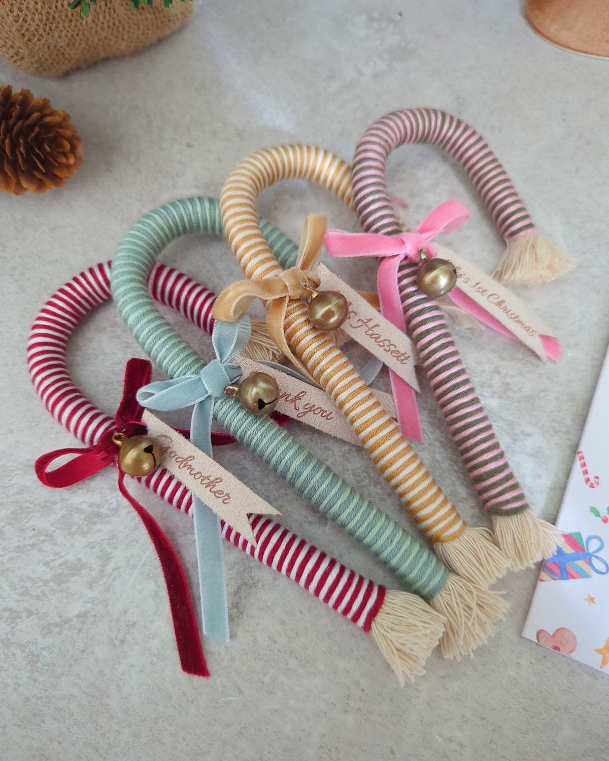 - LARGE CANDY CANE - 🎄 Personalised