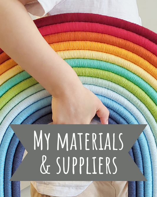 MY MATERIALS & SUPPLIERS - DIGITAL DOWNLOAD