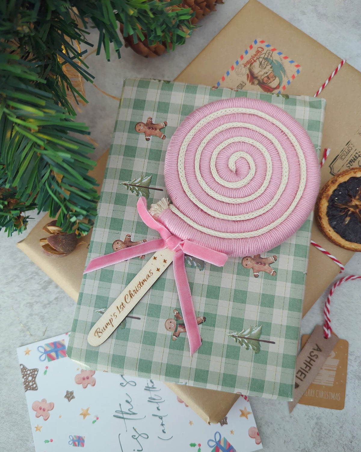 - LARGE LOLLIPOP ORNAMENT - 🍭 Personalised