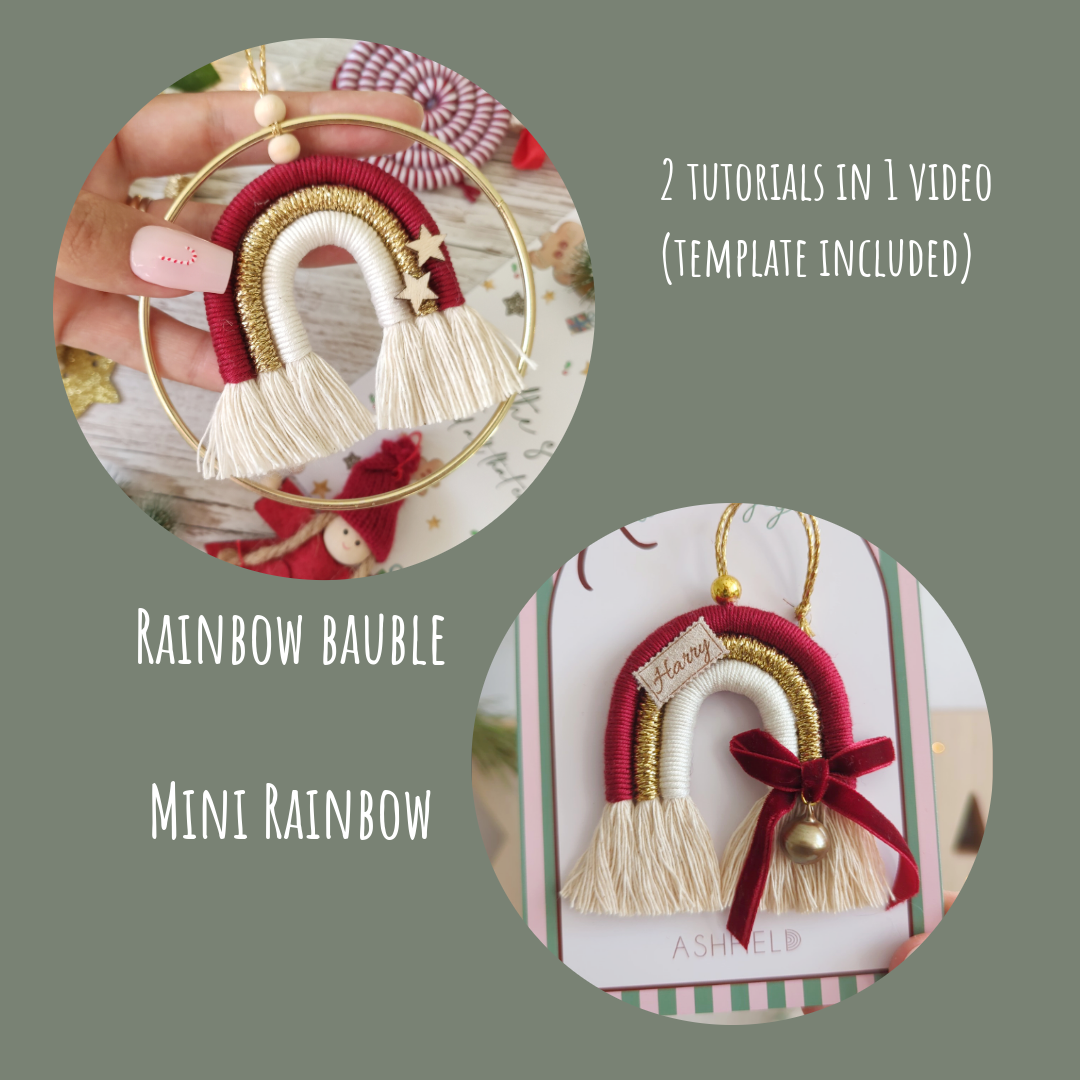 Christmas Ornament Tutorials - DIGITAL PRODUCT