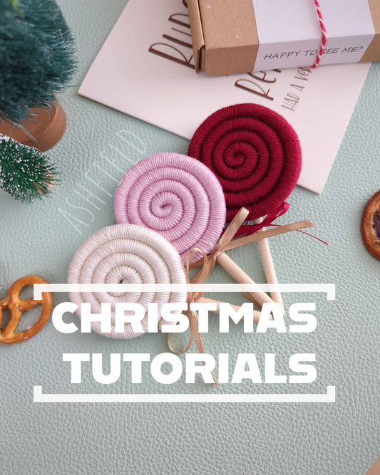 Christmas Ornament Tutorials - DIGITAL DOWNLOAD