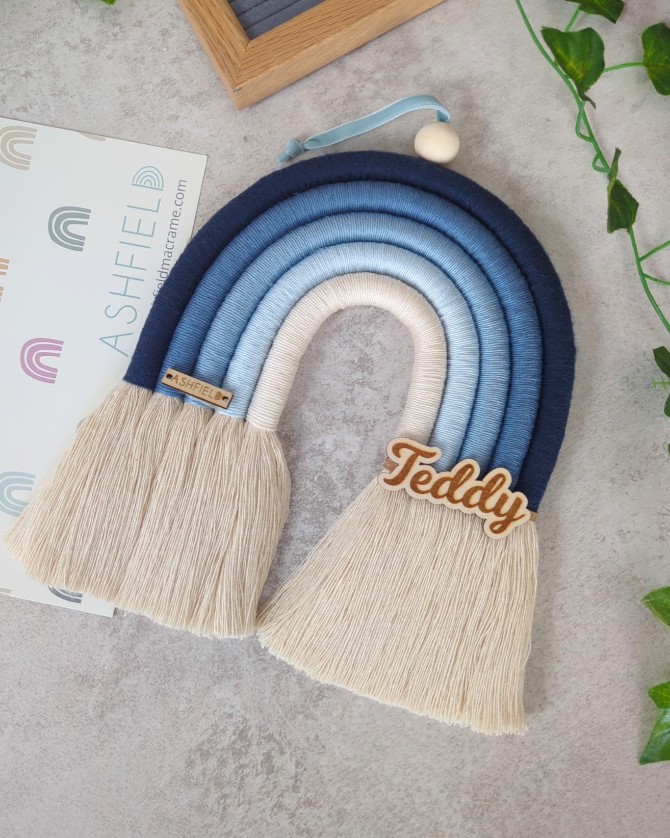 'Bluebird' Rainbow Wall Hanging
