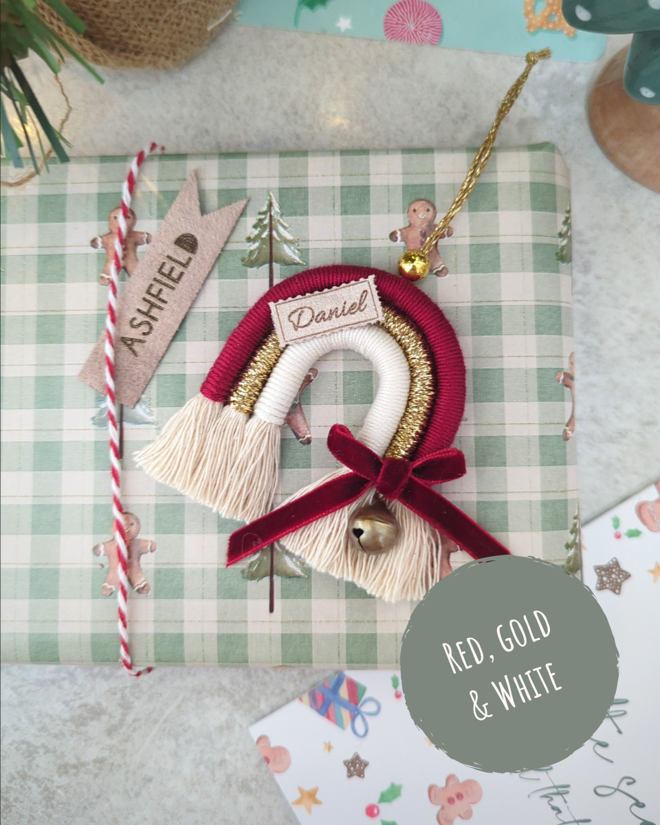- MINI RAINBOW ORNAMENT -  🎄Personalised