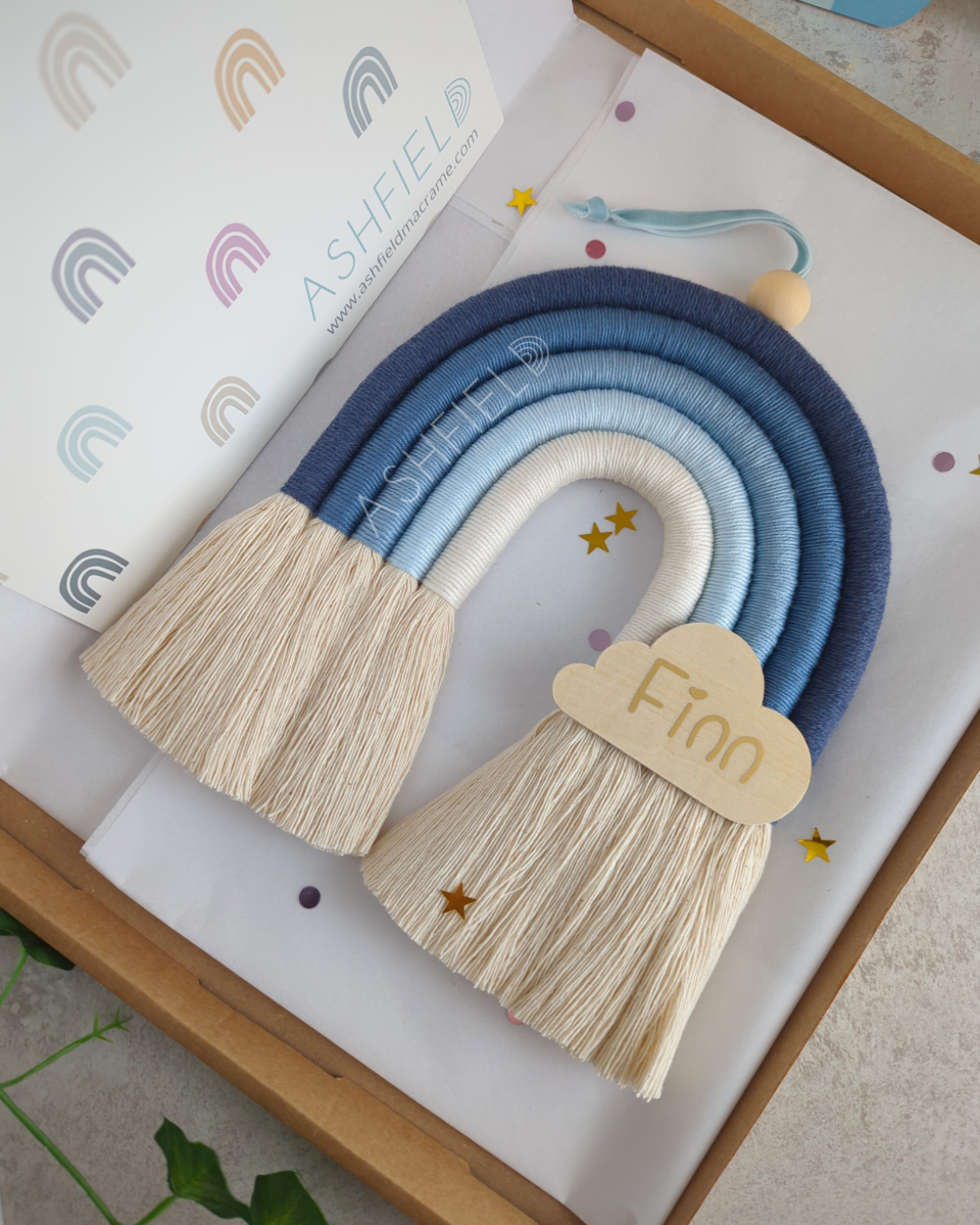 'Bluebird' Rainbow Wall Hanging