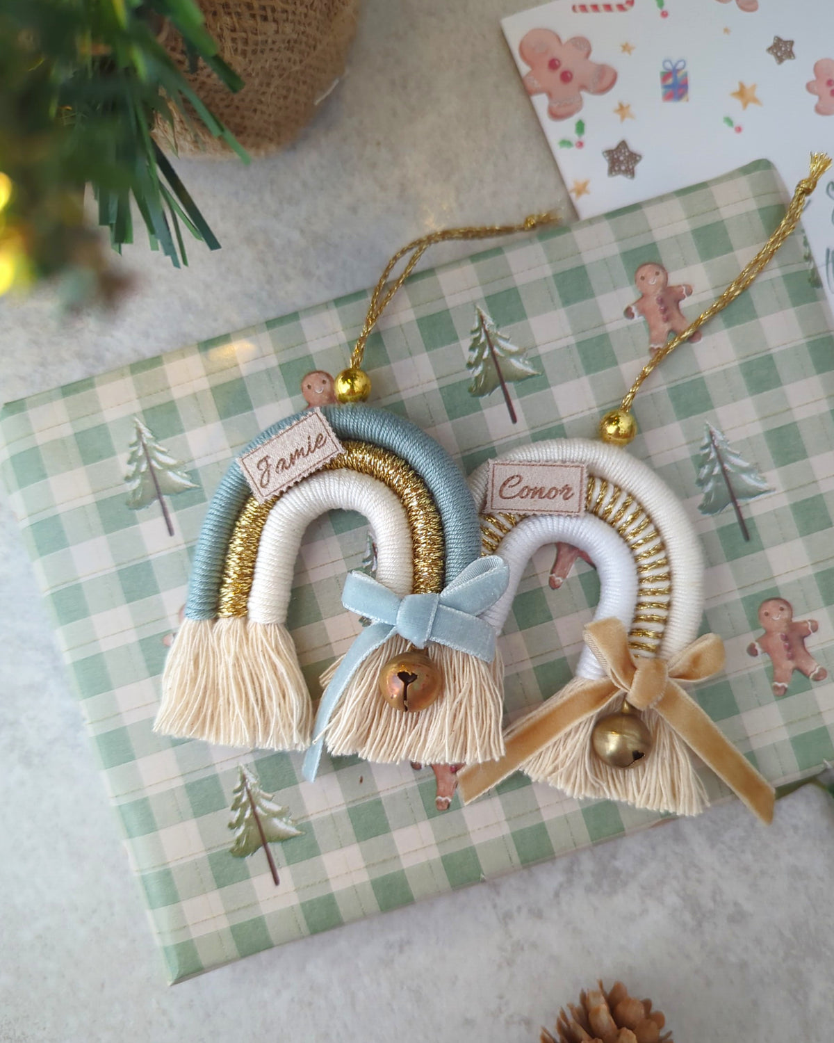 - MINI RAINBOW ORNAMENT -  🎄Personalised