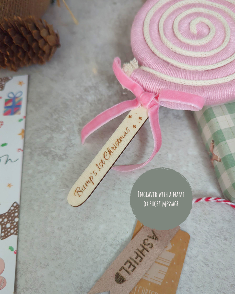 - LARGE LOLLIPOP ORNAMENT - 🍭 Personalised