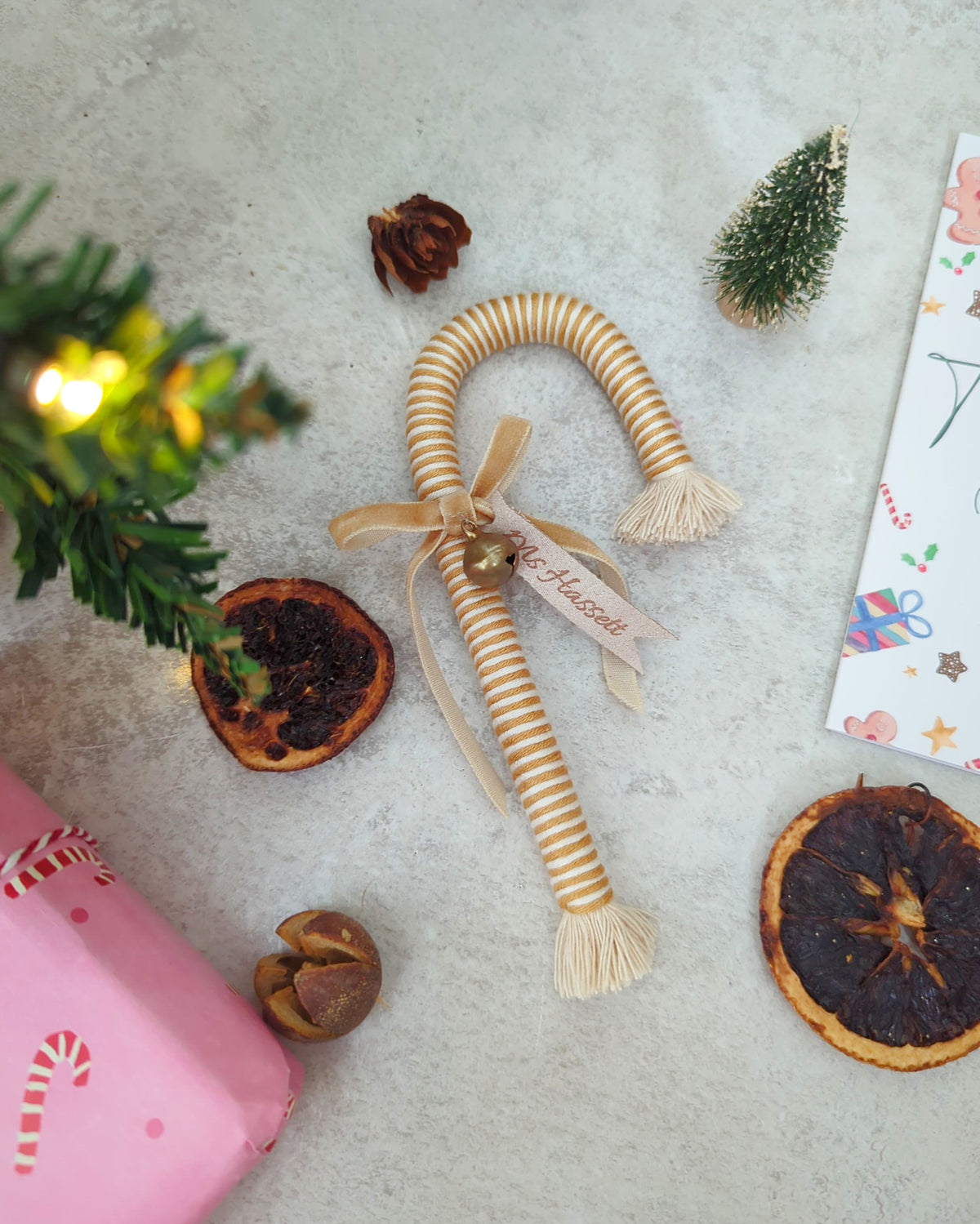 - LARGE CANDY CANE - 🎄 Personalised