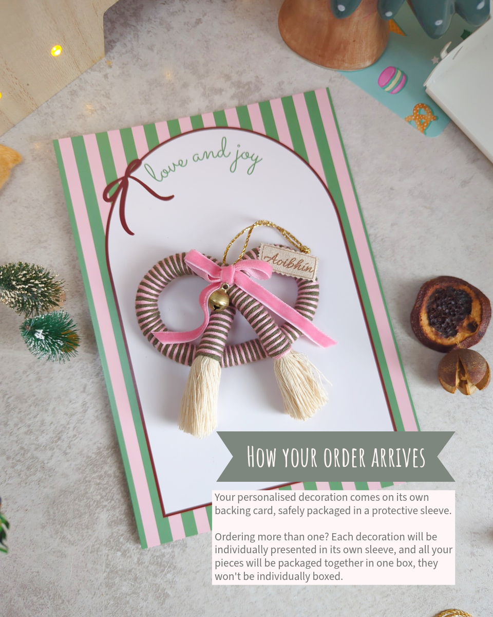 - PRETZEL ORNAMENT - 🥨 Personalised