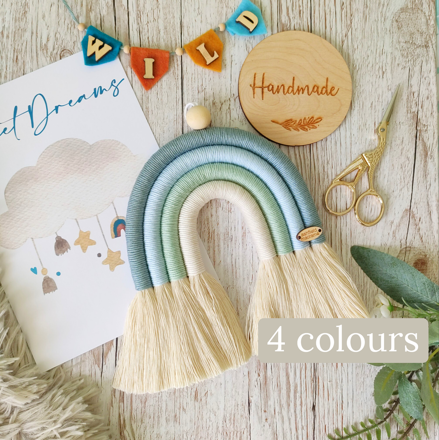 Rainbow Wall Hanging - Custom colours