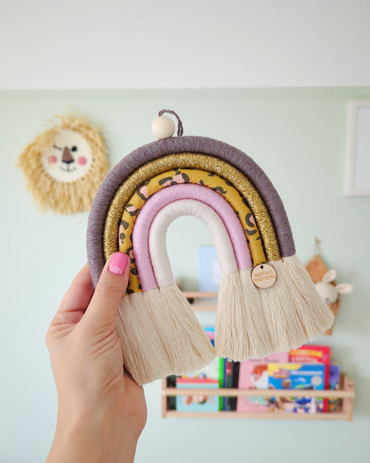 Savannah | Handmade rainbow wall hanging